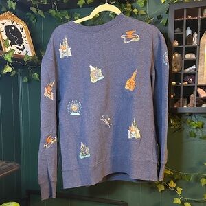 Disney Heather Blue Sweatshirt